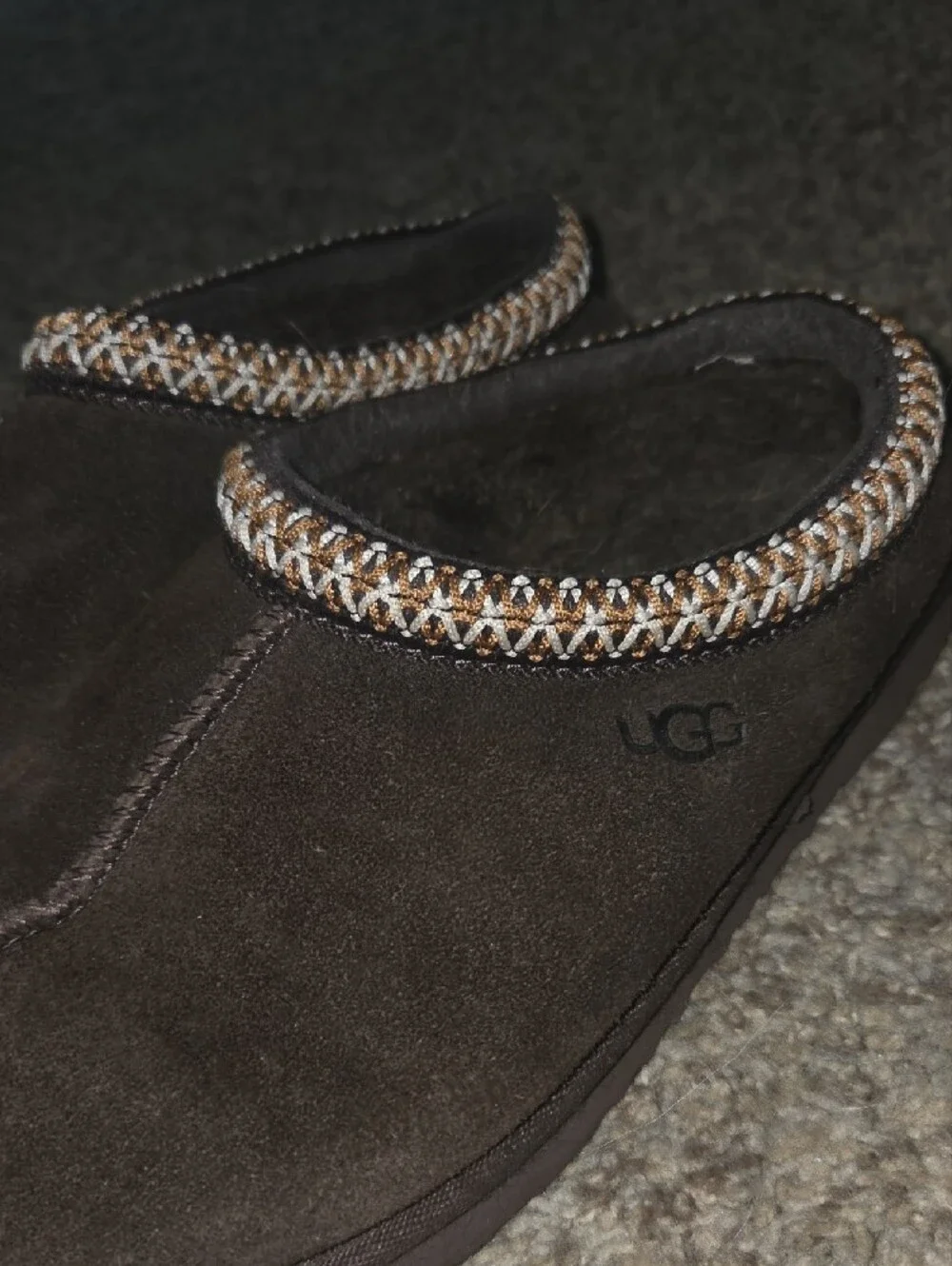 UGG Kids brown tasmans